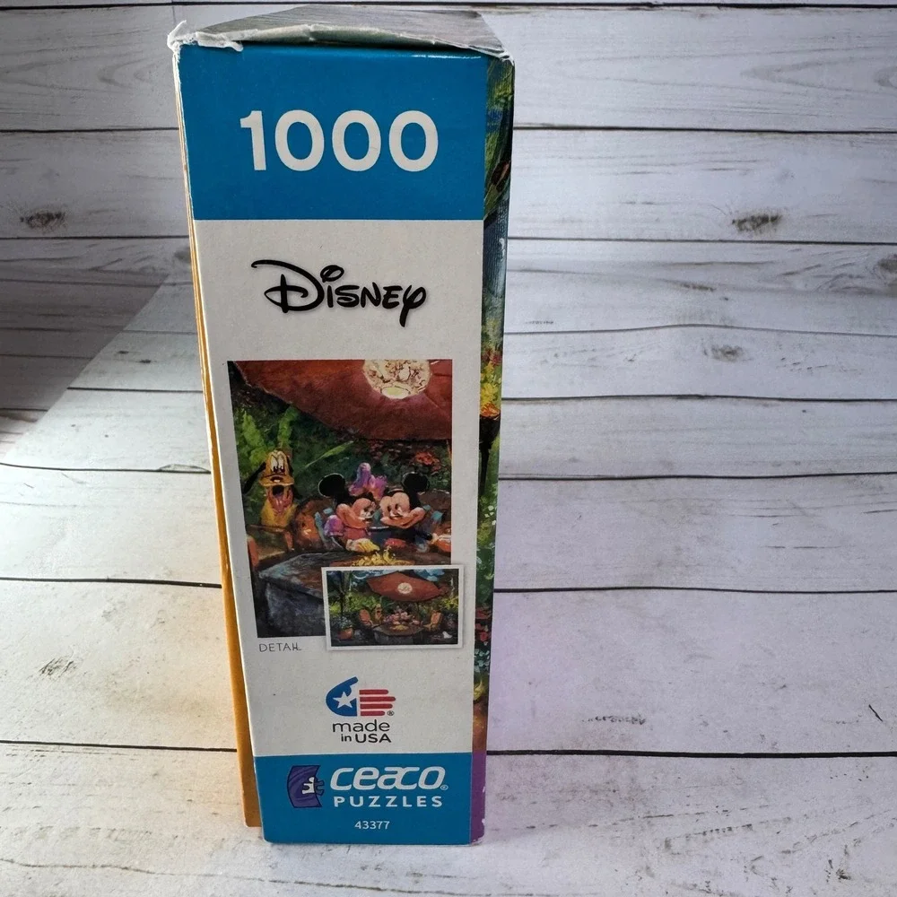 Ceaco Disney Fine Art Mickey Minnie Coleman Paradise 1000pc‎ Jigsaw Puzzle